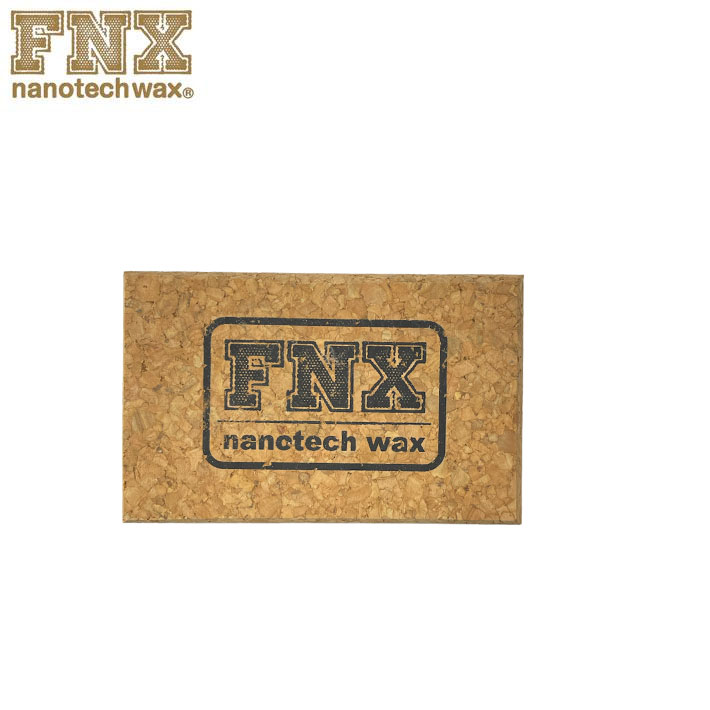 FNX コルク スノーボードワックス仕上げ スノーボード スノボー メンテナンス 8x5cm