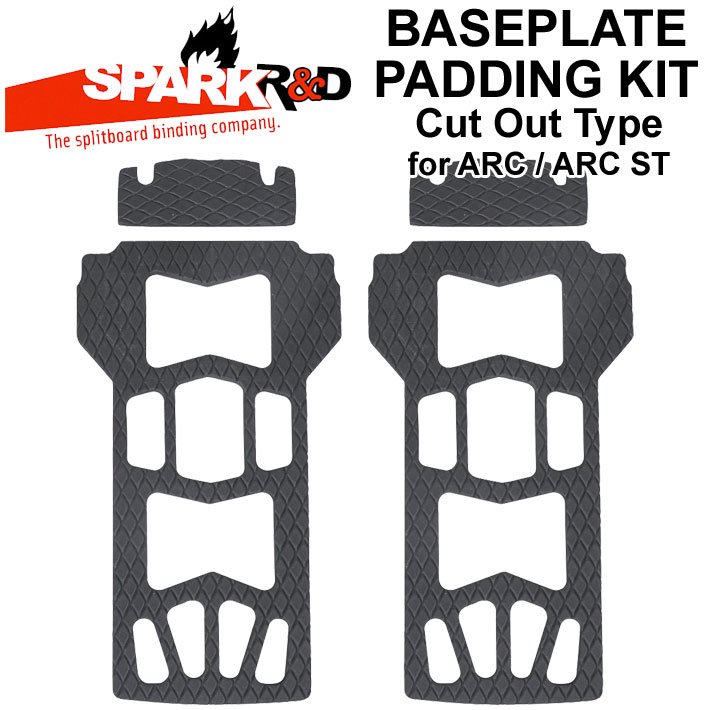 25-26 SPARK R＆D スパーク BASEPLATE PADDING KIT Cut Out [for ARC ST] カットアウト タイプ バックカントリー スプリットボード スノーボード ビンディング スパーク アールアンドディー 日本正規品