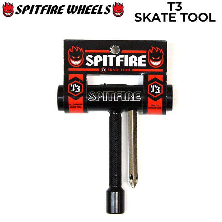 SPIT FIRE スピットファイアー T3 SKATE TOOL ツール T型 工具 スケートボード スケボー パーツ メンテナンス トラック調整 取り付け 取り外しSKATE BOARD SK8