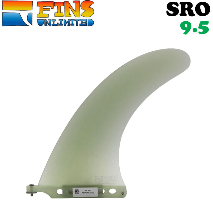 2024 FINSUNLIMITED フィンズアンリミテッド フィン SRO 9.5 FIN ロングボード用 センターフィン シングルフィン 日本正規品