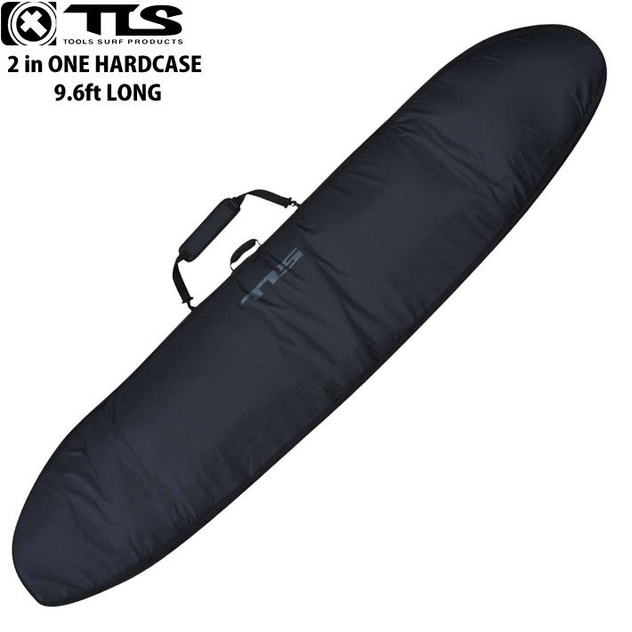 TOOLS サーフボード ハードケース トラベル 9.6ft LOG 2in1 ツールス フルオープンジッパー 1～2本収納 ロングボード トラベルケース サーフィン