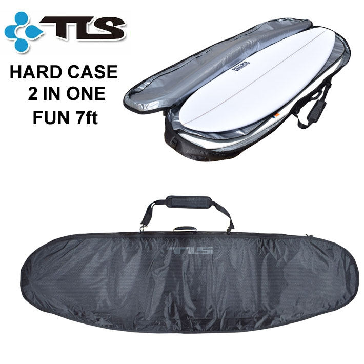 TOOLS ツールス サーフボードケース 2in1 Fun 7’0 ファンボード用 ハードケース トラベルケース 1～2本収納可能