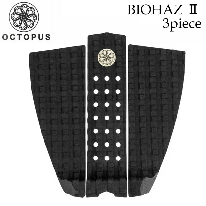 オクトパス デッキパッド [4] OCTOPUS Harry Bryant BioHaz II 3ピース ハリーブライアント シグネチャーモデル ショートボード用 デッキパッチ サーフボード サーフィン 
