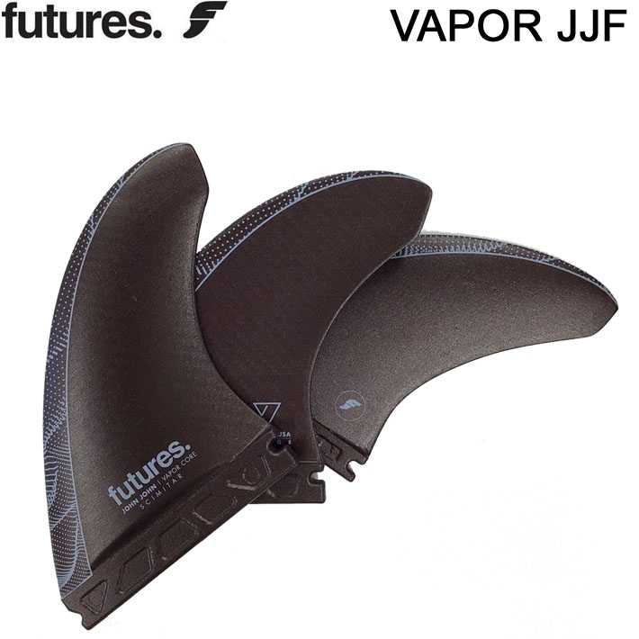 ショートボード用フィン futures. フューチャーフィン VAPOR CORE JJF SCIMITAR LARGE トライフィン 3枚セット サーフィン フィン