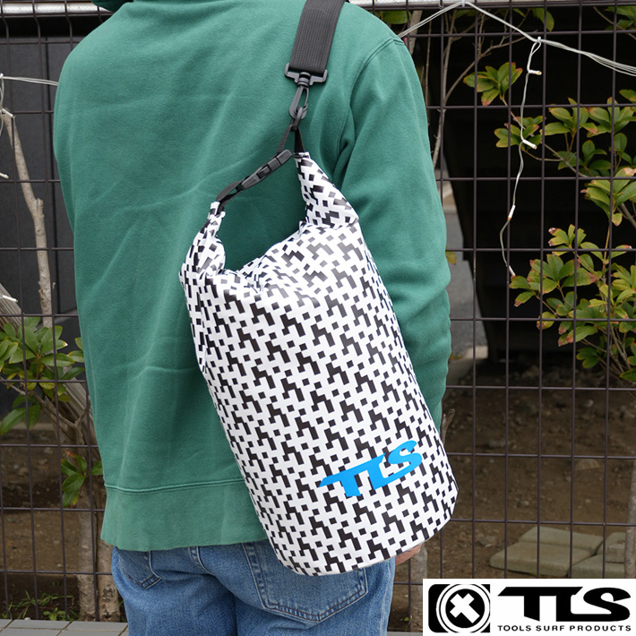 TOOLS ツールス TLS DRY FLOATER BAG 10L 防水ドライバッグ ドライフローターバッグ サーフ用品 マリンスポーツ 防水 バッグ サーフィン 海  日本正規品