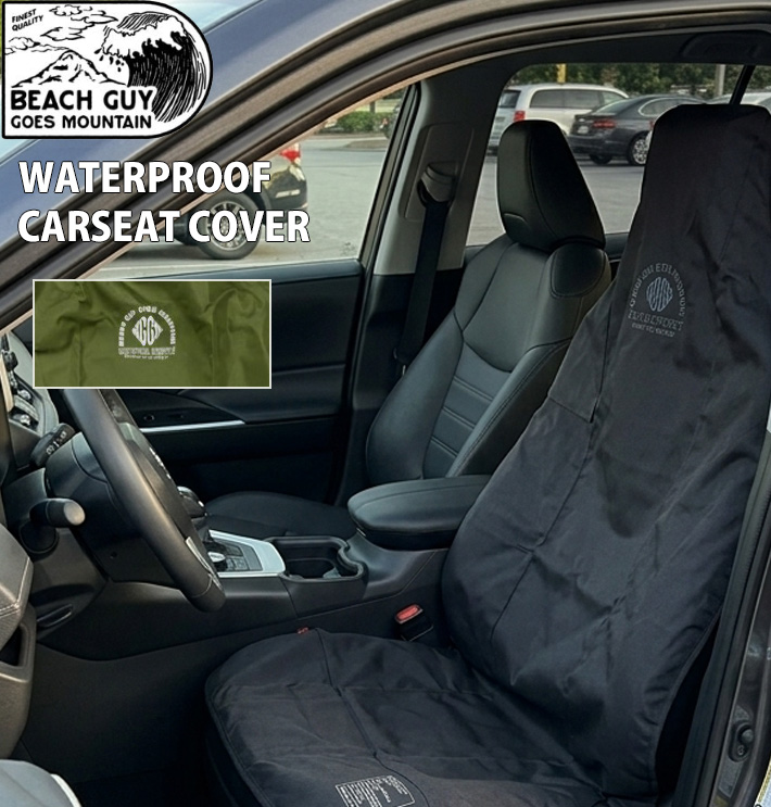 BGGM ウォータープルーフ カーシートカバー  WATERPROOF CARSEAT COVER 1枚 サーフィン ウエットスーツ
