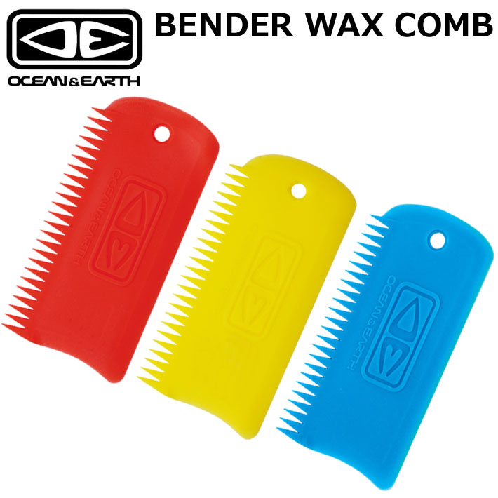 OCEAN＆EARTH オーシャンアンドアース BENDER WAX COMB ベンダー ワックス コーム ワックス剥がし スクレーパー リムーバー