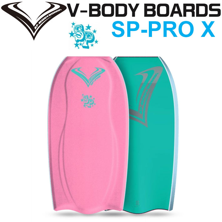 [5月以降入荷予定] 2026 ボディーボード V-BODYBOARDS ブイボディーボード SP-PRO10 [エスピープロ 10] サクラピンク Vボディーボード 波乗り