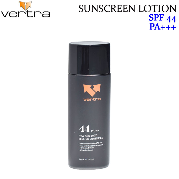 VERTRA バートラ SUNSCREEN LOTION WHITE SPF44 PA+++ 日焼け止めローション 日焼け止め 顔 ボディ用 [メール便発送商品]