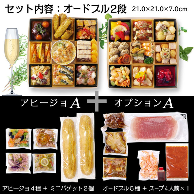 ワインによく合うビストロおせち「パーティ2-16