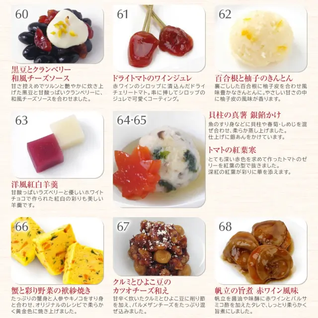 ワインによく合うビストロおせち「スマイル11