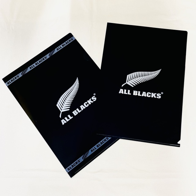 オールブラックス A4クリアファイル2枚セット