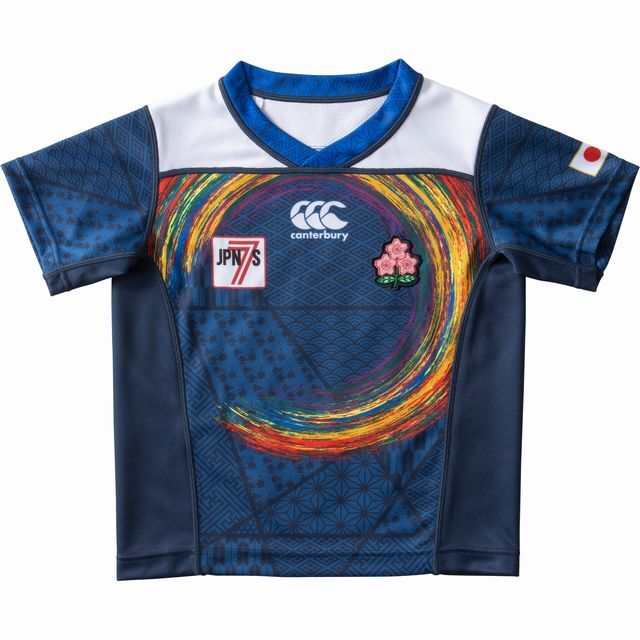 CANTERBURY - ラグビー 日本代表 ユニフォーム Sサイズ ラグビー日本代表 ジャパン 24/25 レプリカホームジャージ（キッズ）