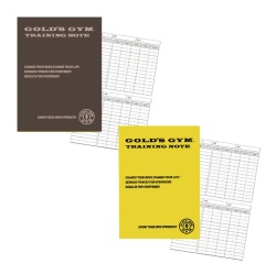 ゴールドジム　トレーニングノート