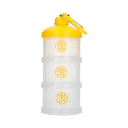 ゴールドジムロゴ付きプロテインストレージ