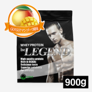 ビーレジェンド WPCプロテイン GO！GO！マンゴー！風味【900g】