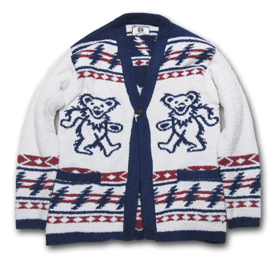ANTIBALLISTIC (アンティバルリスティック) 214AN1KN013 モコモコ CARDIGAN GREATFUL DEAD