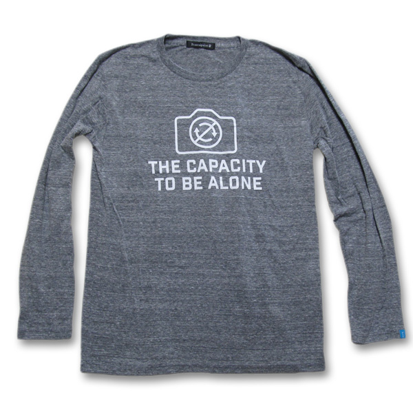 【クリックポスト】対応商品 Bonzaipaint バンザイペイント TO BE ALONE L/S TEE