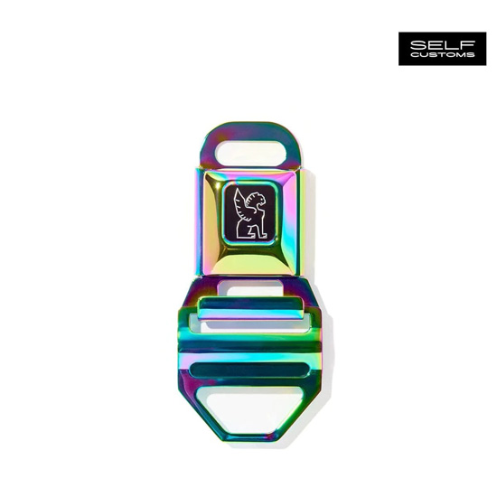 【クリックポスト】対応商品 CHROME クローム SEATBELT BUCKLE LG シートベルト バックル ラージ 【AC244】