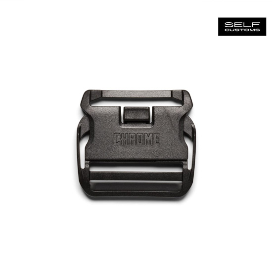 【クリックポスト】対応商品 CHROME クローム LARGE 3PT PLASTIC BUCKLE ラージ 3PT プラスチック バックル【AC252】