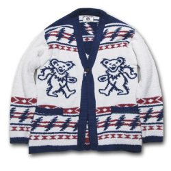 ANTIBALLISTIC (アンティバルリスティック) 214AN1KN013 モコモコ CARDIGAN GREATFUL DEAD