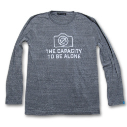 【クリックポスト】対応商品 Bonzaipaint バンザイペイント TO BE ALONE L/S TEE