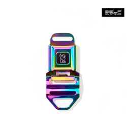 【クリックポスト】対応商品 CHROME クローム SEATBELT BUCKLE MD シートベルト バックル ミディアム【AC246】