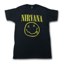 【クリックポスト】対応商品  LIVENATION (ライブネイション） NIRVANA SMILE TEE