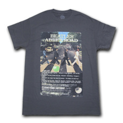 【クリックポスト】対応商品  THE BEATLES ABBY ROAD EIGHT TRACK TEE