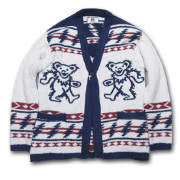 ANTIBALLISTIC (アンティバルリスティック) 214AN1KN013 モコモコ CARDIGAN GREATFUL DEAD