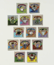 【クリックポスト】対応商品 inhabitant インハビタント ISM23AC06 Inhabitant Surprised Sticker by Ken Sugawara