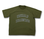 海千山千會 UNHALF DRAWING 【アンハーフ　ドローイング】 UNHALF DRAWING SWEAT HALF SLEEVE CALLEGE LOGO