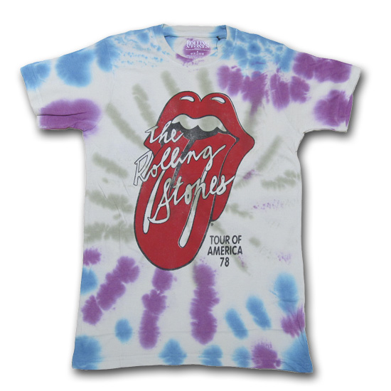 【クリックポスト】対応商品 ROCKOFF ROLLING STONES USA 78 TEE