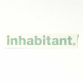【クリックポスト】対応商品 inhabitant インハビタント ISM22AC03 Inhabitant logo sticker