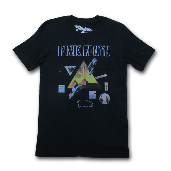 【クリックポスト】対応商品 WORNFREE (ウォーンフリー） PINK FLOYD FLOYD ALBUM TEE