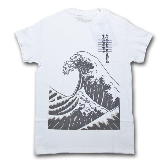【クリックポスト】対応商品 WORNFREE (ウォーンフリー） PINK FLOYD WAVES TEE
