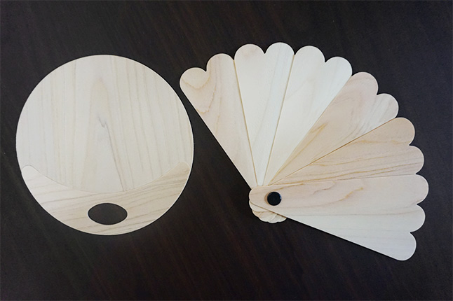 うちわ・扇子サンプルセット