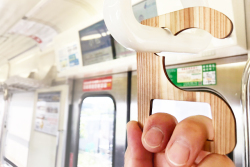 電車・バス アシストフック＜300個～＞＜手すり・つり革接触回避！＞