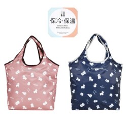 polkapolka ポルカポルカ コンパクト保冷保温エコバッグ ビション 651-2653m