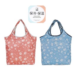 polkapolka ポルカポルカ コンパクト保冷保温エコバッグ フラワー 651-2645