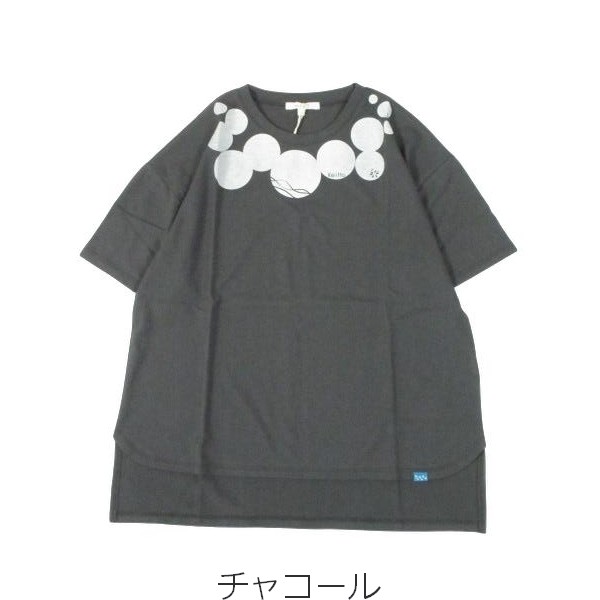 みずたまです。 keitto ケイット 水玉プリントTシャツ kecz5384m｜Forest