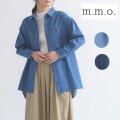 m.m.o デニムチュニックシャツ clf1045t