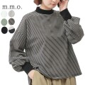 m.m.o OE天竺バスクボリューム袖ｔシャツ cic0204m