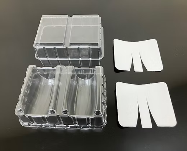 人工蛹室DSPC　透明PETタイプCL・ツイン（フタ付き）
