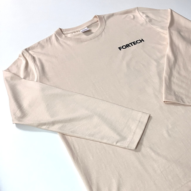 WE'LL BE HERE ロングTシャツ【ナチュラル】