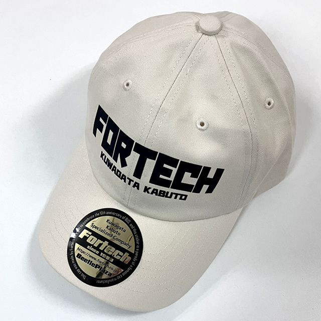 [フォーテックオリジナル] ローキャップ【ブロック体】