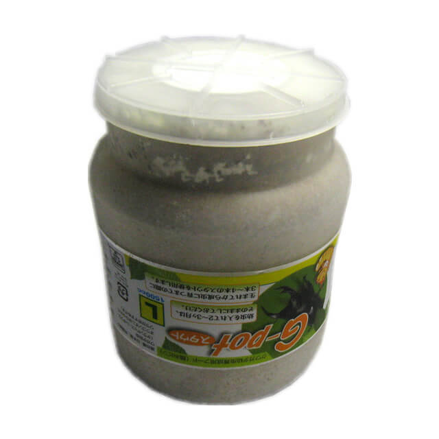 クワガタ幼虫飼育用菌糸ビン　G-potスタウト1500cc