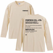 WE'LL BE HERE ロングTシャツ【ナチュラル】