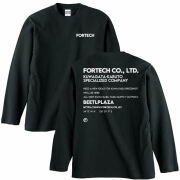 WE'LL BE HERE ロングTシャツ【ブラック】