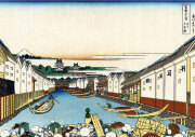 UK006　【葛飾北斎】　冨嶽三十六景　江戸日本橋　 タイプC　W297mm×H210mm